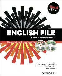ENGLISH FILE ELEMENTARY 3E MultiPack B Students Book B + Workbook B + ITUTOR PACK